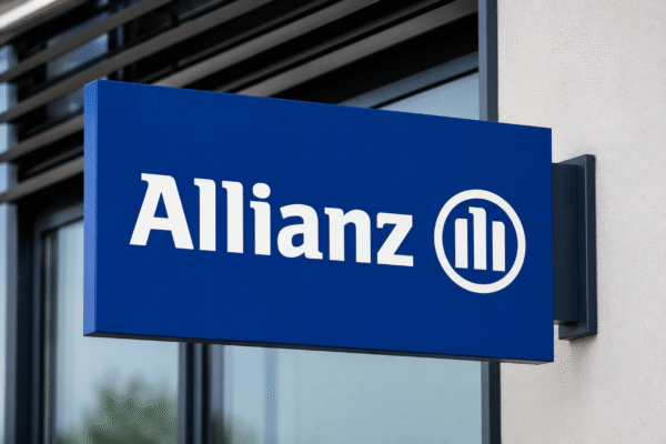 Allianz-Filiale mit Logo