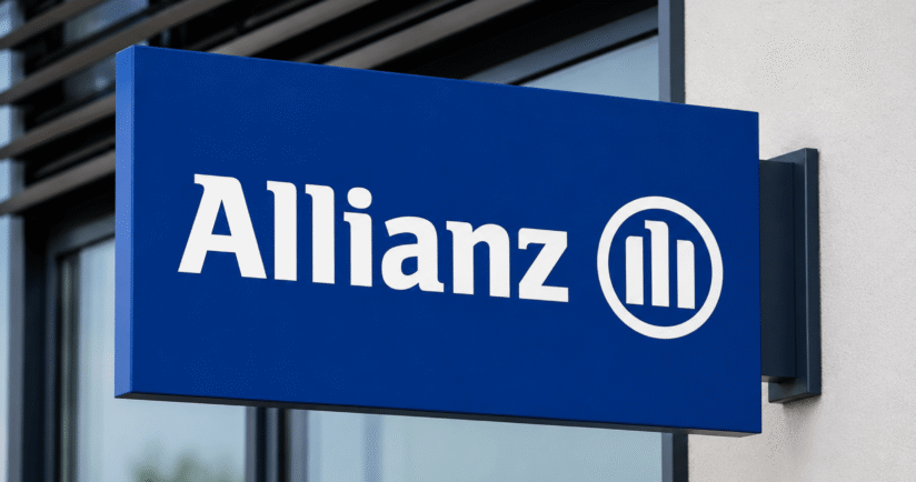 Allianz-Filiale mit Logo